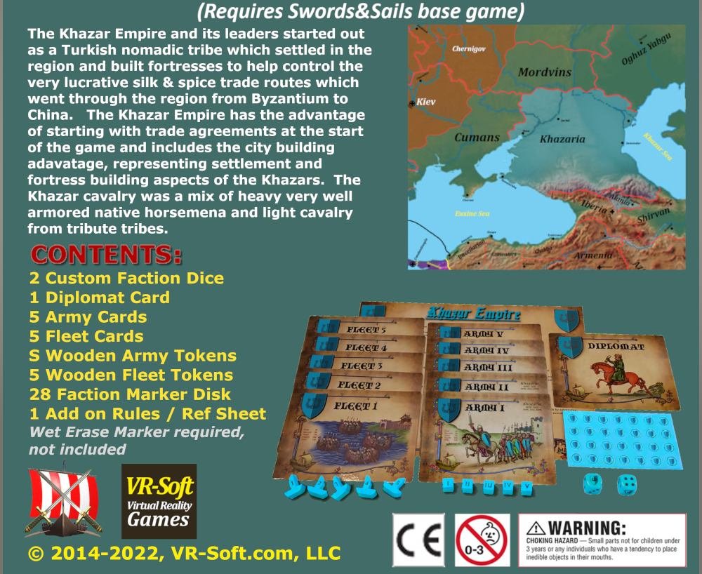 Khazar Empire Add-On Minor Player – VRGames - VR-Soft