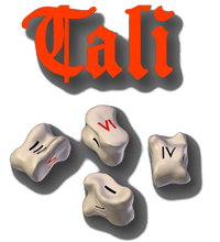 Load image into Gallery viewer, Tali Roman Knuckle Bones Dice + Bag only Accessories