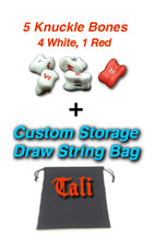 Load image into Gallery viewer, Tali Roman Knuckle Bones Dice + Bag only Accessories
