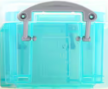 Load image into Gallery viewer, Cyan Battle Box / Storage Box
