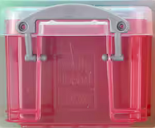 Load image into Gallery viewer, Red Battle Box / Storage Box
