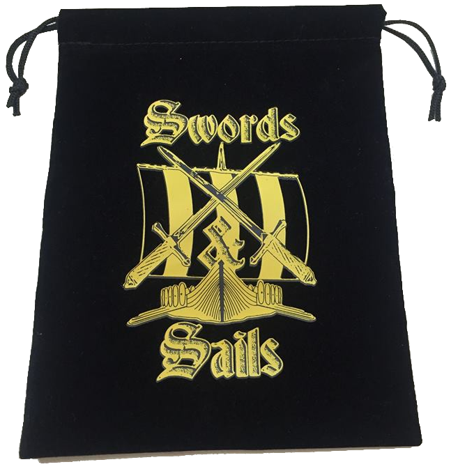 Swords & Sails Coin Bag.