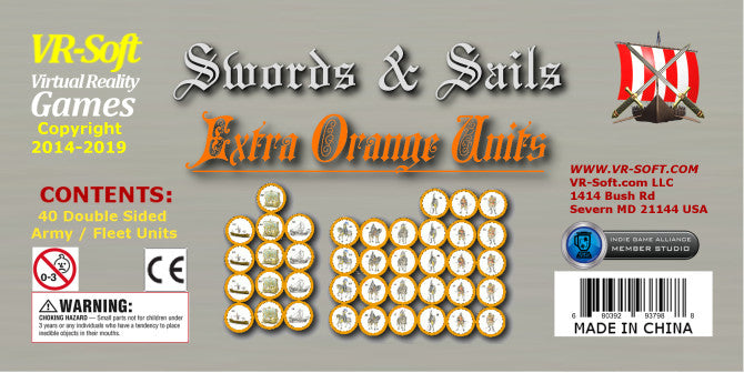 Swords & Sails: Extra Units Orange