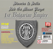 Load image into Gallery viewer, Swords &amp; Sails: 1st Bulgarian Empire Minor Player Add-On
