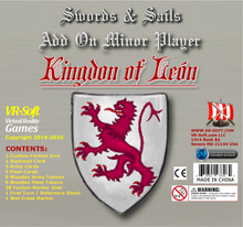Load image into Gallery viewer, Swords &amp; Sails: Kingdom of Leon Minor Player Add-On
