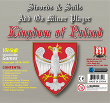 Load image into Gallery viewer, Swords &amp; Sails: Kingdom of Poland Minor Player Add-On
